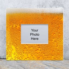 Beer Bubbles Pattern White Wall Photo Frame 5  X 7  by Maspions