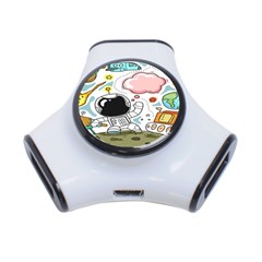 Sketch Cute Child Funny 3-port Usb Hub by Hannah976