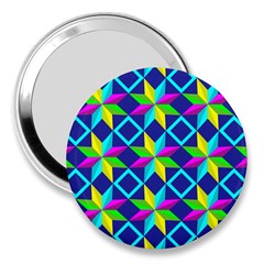 Pattern Star Abstract Background 3  Handbag Mirrors by Hannah976