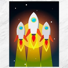 Rocket Take Off Missiles Cosmos Canvas 36  X 48  by Sarkoni