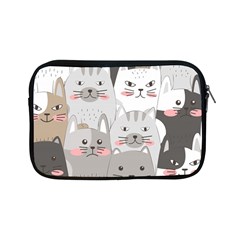 Cute Cats Seamless Pattern Apple Ipad Mini Zipper Cases by Sarkoni