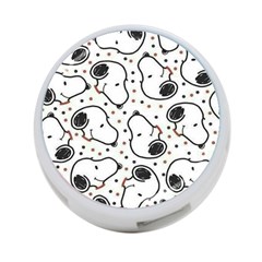 Dog Pattern 4-port Usb Hub (one Side) by Sarkoni