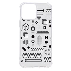 Pattern Hipster Abstract Form Geometric Line Variety Shapes Polkadots Fashion Style Seamless Iphone 13 Pro Max Tpu Uv Print Case by Grandong