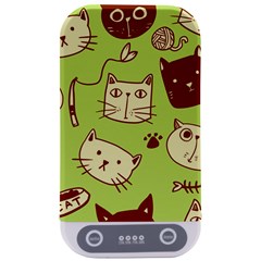 Cute Hand Drawn Cat Seamless Pattern Sterilizers by Bedest