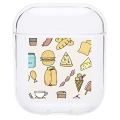 Dinner Meal Food Snack Fast Food Hard Pc Airpods 1/2 Case by Apen