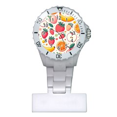 Fruit Sweet Pattern Plastic Nurses Watch by Ravend