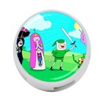 Adventure Time The Legend Of Zelda Parody 4-Port USB Hub (One Side) Front