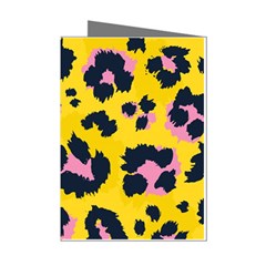 Leopard Print Seamless Pattern Mini Greeting Cards (pkg Of 8) by Hannah976