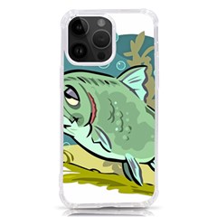 Fish Hook Worm Bait Water Hobby Iphone 14 Pro Max Tpu Uv Print Case by Sarkoni