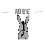Donkey Ass Funny Nice Cute Floppy Lightweight Drawstring Pouch (M) Back
