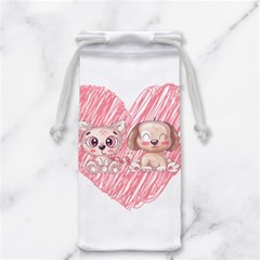 Paw Dog Pet Puppy Canine Cute Jewelry Bag by Sarkoni