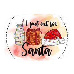Santa Cookies Christmas Mini Square Pill Box by Sarkoni
