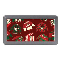 Ugly Sweater Wrapping Paper Memory Card Reader (mini) by artworkshop