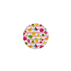 Tropical Fruits Berries Seamless Pattern 1  Mini Magnets by Ravend