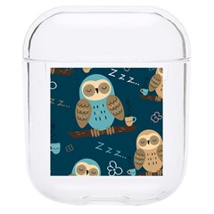 Seamless Pattern Owls Dreaming Hard Pc Airpods 1/2 Case by Apen
