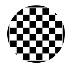 Chess Board Background Design Mini Round Pill Box (pack Of 5) by Apen