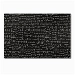 Math Equations Formulas Pattern Postcards 5  x 7  (Pkg of 10) Front