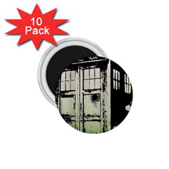 Doctor Who Tardis 1 75  Magnets (10 Pack)  by Cendanart