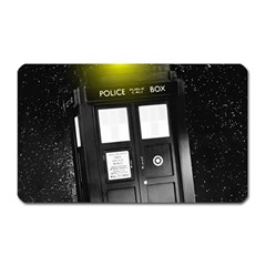 Doctor Who Space Tardis Magnet (rectangular) by Cendanart
