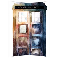 Tardis Doctor Who Back Support Cushion by Cendanart
