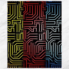 Circuit Board Seamless Patterns Set Canvas 16  X 20  by Ket1n9