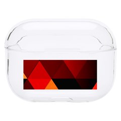 Abstract Triangle Wallpaper Hard Pc Airpods Pro Case by Ket1n9