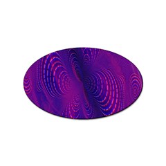 Abstract Fantastic Fractal Gradient Sticker Oval (100 Pack) by Ket1n9