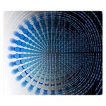 Data Computer Internet Online Premium Plush Fleece Blanket (Small) 50 x40  Blanket Front