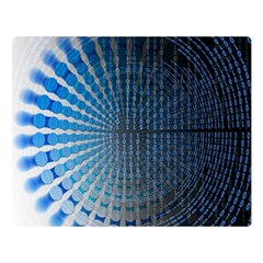 Data Computer Internet Online Premium Plush Fleece Blanket (large) by Ket1n9