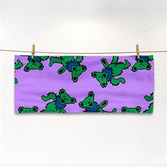 Grateful Dead Bears Hand Towel by Cendanart