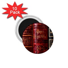Books Old 1 75  Magnets (10 Pack)  by Cendanart