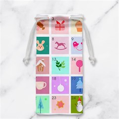 Christmas Wreath Advent Jewelry Bag by Bedest