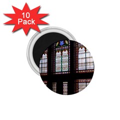 Stained Glass Window Krotoszyn 1 75  Magnets (10 Pack)  by Cendanart