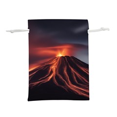 Volcanic Eruption Lightweight Drawstring Pouch (s) by Proyonanggan