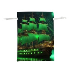 Ship Sailing Lightweight Drawstring Pouch (m) by Proyonanggan