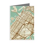 Mapart Dubai Map Mini Greeting Cards (Pkg of 8) Right