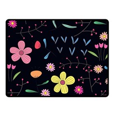 Beautiful Flower Plants Aesthetic Secret Garden Fleece Blanket (small) by Grandong