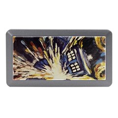 Tardis Doctor Who Pattern Memory Card Reader (mini) by Cemarart