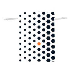 Honeycomb Hexagon Pattern Abstract Lightweight Drawstring Pouch (m) by Grandong