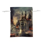 Braunschweig City Lower Saxony Lightweight Drawstring Pouch (L) Back