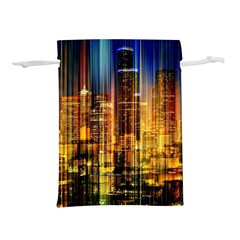 Skyline Light Rays Gloss Upgrade Lightweight Drawstring Pouch (l) by Cemarart