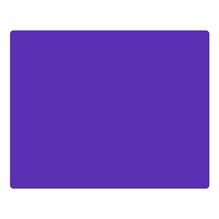 Ultra Violet Purple Premium Plush Fleece Blanket (large) by Patternsandcolors