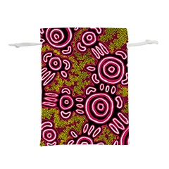 Authentic Aboriginal Art - You Belong Lightweight Drawstring Pouch (m) by hogartharts