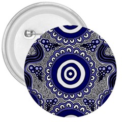 Authentic Aboriginal Art - Gathering 3  Buttons by hogartharts