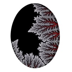 Astrology Surreal Surrealism Trippy Visual Art Oval Glass Fridge Magnet (4 Pack) by Bedest