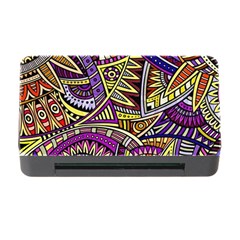 Violet Paisley Background, Paisley Patterns, Floral Patterns Memory Card Reader With Cf by nateshop