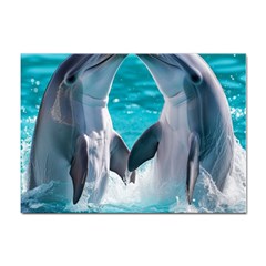 Dolphins Sea Ocean Sticker A4 (100 Pack) by Cemarart