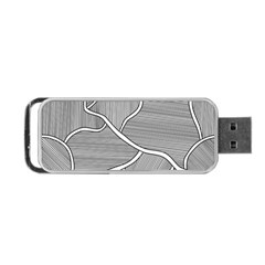 Authentic Aboriginal Art - Farm-lands3 Portable Usb Flash (one Side) by hogartharts
