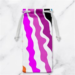 Warp Liquid Multicolor Kids Jewelry Bag by Cemarart