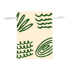Elements Scribbles Wiggly Lines Lightweight Drawstring Pouch (l) by Cemarart